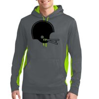 Sport Wick ® Fleece Colorblock Hooded Pullover Thumbnail