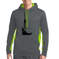 Sport Wick ® Fleece Colorblock Hooded Pullover Thumbnail