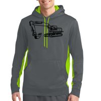 Sport Wick ® Fleece Colorblock Hooded Pullover Thumbnail