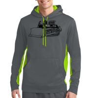 Sport Wick ® Fleece Colorblock Hooded Pullover Thumbnail