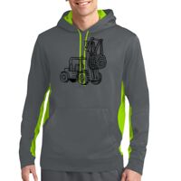 Sport Wick ® Fleece Colorblock Hooded Pullover Thumbnail