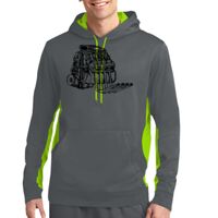 Sport Wick ® Fleece Colorblock Hooded Pullover Thumbnail