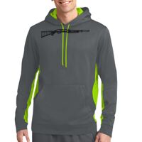 Sport Wick ® Fleece Colorblock Hooded Pullover Thumbnail