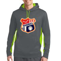 Sport Wick ® Fleece Colorblock Hooded Pullover Thumbnail