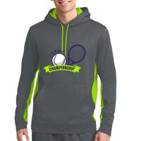 Sport Wick ® Fleece Colorblock Hooded Pullover Thumbnail