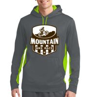 Sport Wick ® Fleece Colorblock Hooded Pullover Thumbnail