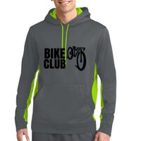 Sport Wick ® Fleece Colorblock Hooded Pullover Thumbnail