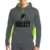 Sport Wick ® Fleece Colorblock Hooded Pullover Thumbnail