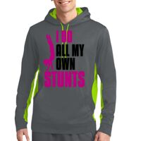 Sport Wick ® Fleece Colorblock Hooded Pullover Thumbnail