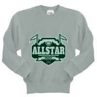 Port & Co Youth Fleece Crewneck Sweatshirt Thumbnail