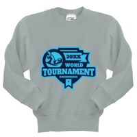 Port & Co Youth Fleece Crewneck Sweatshirt Thumbnail